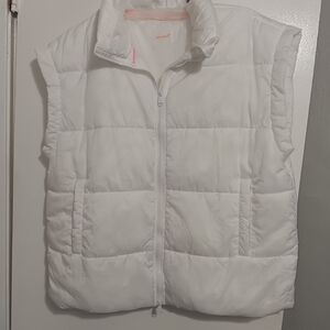 FP Movement by Free People Quilted White Vest